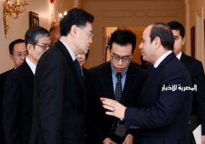 الرئيس السيسي يؤكد حرص مصر على الاستمرار في التعاون المثمر مع الصين