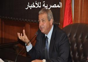 بالصور...وزير الشباب والرياضة: لو كنت مكان "محمود طاهر" فلن أترك منصبى