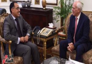 رئيس الوزراء يستقبل سفير اليونان بالقاهرة بمناسبة انتهاء فترة عمله فى مصر