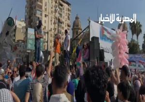 في جمعة "تحيا مصر".. من المنصورة ألف تحية للمقاومة الفلسطينية | فيديو