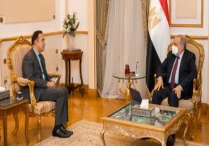وزير الدولة للإنتاج الحربى يستقبل سفير مصر فى صربيا