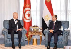 الرئيس يستقبل نظيره التونسي في مقر إقامته بجدة
