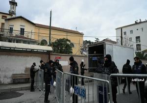 تركيا تعلن اعتقال 25 شخصاً على خلفية إطلاق النار في كنيسة بإسطنبول