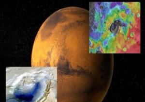 صور جديدة تكشف عن بقايا بركان ضخم على سطح كوكب المريخ