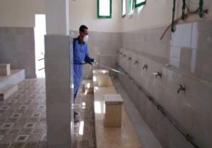 فتح دورات المياه فى المساجد فجر اليوم بعد غلقها منذ بداية أزمة كورونا
