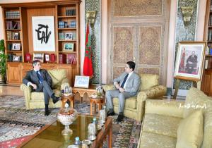 وزير الخارجية المغربي ناصر بوريطة يتباحث مع المدير العام للوكالة الدولية للطاقة الذرية*