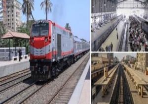 السكة الحديد: تصادم قطار بصدادات محطة نجع حمادى وإجراء تحليل مخدرات للسائق