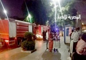 إصابة 7 إثر حريق هائل بجوار مستشفى السلام التخصصي