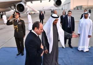 المتحدث الرئاسي ينشر فيديو وصول الرئيس السيسي إلي الإمارات للمشاركة في القمة العالمية للحكومات