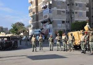 تعزيزات من الجيش الثانى الميدانى ببورسعيد بالطرق المغلقة ببورفؤاد