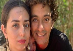 هبة مجدى ومحمد محسن يكشفان عن وجه ابنتهما دهب للمرة الأولى