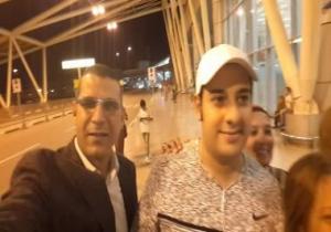 عودة النقيب محمد الحايس إلى القاهرة بعد رحلة علاجية بجنيف