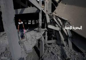 قتيلان في انفجار مبنى بغزة