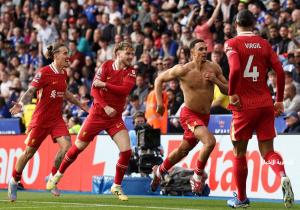 ليفربول يخطف فوزا ثمينا من أمام ليستر سيتي .. ويقترب من لقب الدوري الإنجليزي