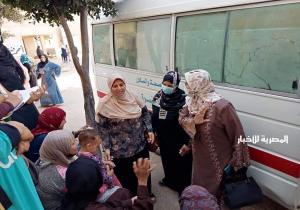 "حياة كريمة" تقديم الخدمات الصحية والتوعوية ل ٢١١٠ سيدة خلال قافلة لتنظيم الأسرة بدمنهور