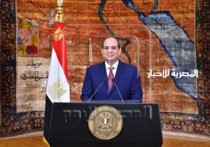 السيسي يُهنئ الجاليات المصرية المسيحية بالخارج بمناسبة عيد الميلاد