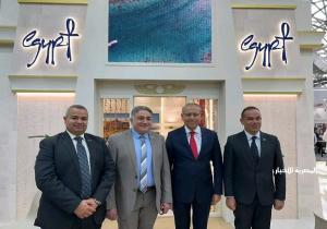 سفير مصر في موسكو يتفقد معرض leisure السياحي