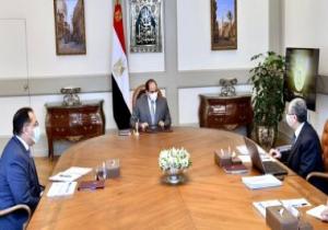 الرئيس السيسي يوجه بالإسراع فى تنفيذ مشروعات إمدادات تغذية كهرباء سيناء
