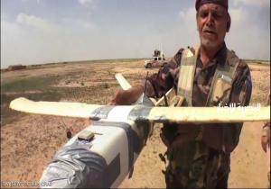 شاهد.. "طائرة داعشية" ضالة