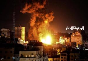 شاهد.. غارات إسرائيلية على قطاع غزة