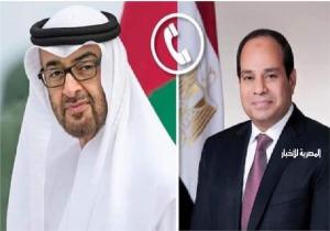 الرئيس السيسي يعزي رئيس الإمارات في وفاة الشيخ هزاع بن سلطان