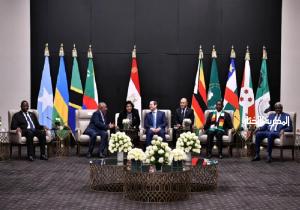 متحدث الرئاسة ينشر صور مشاركة الرئيس السيسي في افتتاح الاجتماعات السنوية لبنك التنمية الإفريقي / فيديو