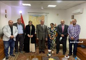 السفارة المصرية في جوبا تستقبل قافلة طبية مصرية