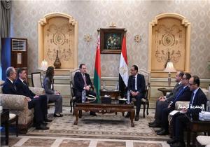 بدء جلسة المباحثات المصرية البيلاروسية برئاسة رئيسى وزراء البلدين وبحضور عدد من الوزراء والمسئولين