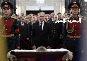 "بوتين" يودع السفير الروسى فى جنازة عسكرية مهيبة
