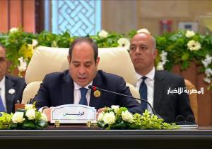 الرئيس السيسي: الشعب الفلسطيني مثالٌ في الصمود من أجل استعادة الأرض