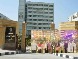 ليلة لدعم الجيش الأبيض بمستشفى الأطفال الجامعي بالمنصورة