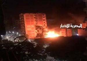 حريق يلتهم محتويات مصنع مكرونة مغلف فى "سيجر" بطنطا