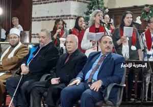 القوي العاملة تشارك حفل قداس عيد الميلاد المجيد بالإسكندرية