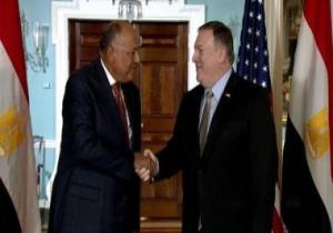 الخارجية الأمريكية: شكرى وبومبيو يتطلعان لعقد الحوار الاستراتيجى خلال العام الجارى