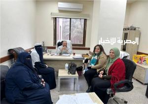 متابعة تنفيذ برنامج 3D لتحسين الأداء الصحي في مستشفيات المنوفية..صور‎