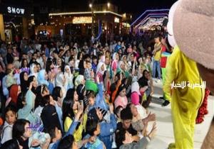أكبر احتفالية للأطفال على مجرى قناة السويس في ثالث أيام عيد الفطر (صور)