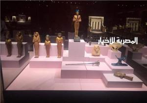 وضع اللمسات النهائية لافتتاح معرض الملك توت عنخ آمون بالغردقة