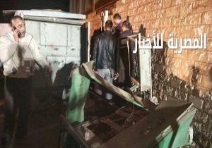 محافظ القاهرة "جلال مصطفي" .. يتفقد موقع "انفجار " منشأة ناصر
