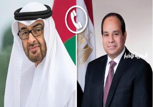 الرئيس السيسي يهنئ الشيخ محمد بن زايد على التعيينات القيادية الجديدة