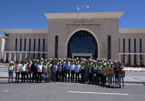 رئيس الوزراء يتفقد أعمال تطوير مطار سانت كاترين الدوليّ ويُتابع أعمال تطوير طريق (المطار - كمين النبي صالح)
