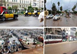 الأرصاد: أمطار غزيرة ورعدية على السواحل الشمالية والعظمى بالقاهرة 25 درجة