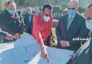 محافظ القاهرة يتفقد تطوير حديقة الطفل في مدينة نصر