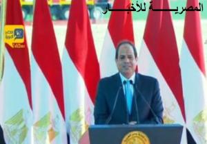 الرئيس السيسي لـ"المصريين" عن سد النهضة: لا تقلقوا فنحن على الطريق
