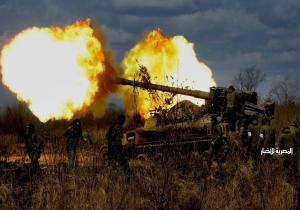 المدفعية الروسية تدك مواقع القوات الأوكرانية في اتجاه كراسني ليمان