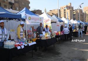 توافد كبير من المواطنين على سوق «اليوم الواحد» بإمبابة
