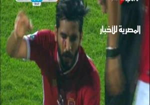 إصابة صالح جمعة فى مباراة الاتحاد بالدوري