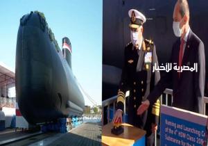القوات البحرية تحتفل بتدشين الغواصة الرابعة S-44 من طراز 209 / 1400