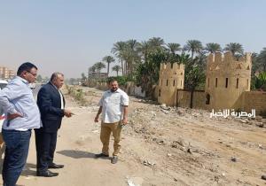 رئيس حي الهرم يتابع أعمال التطوير بالقطاع الجنوبي / صور