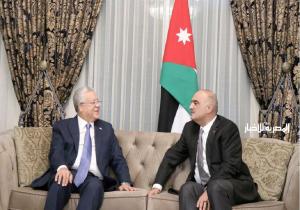 المستشار حنفي جبالي يلتقي رئيس مجلس الوزراء الأردني