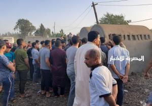 تشيع جثمان طفلين شقيقين توفيا بحريق منزلهما فى قرية كفر الأبحر بالدقهلية